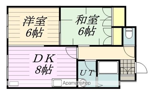 フォーシス本通17の間取り写真