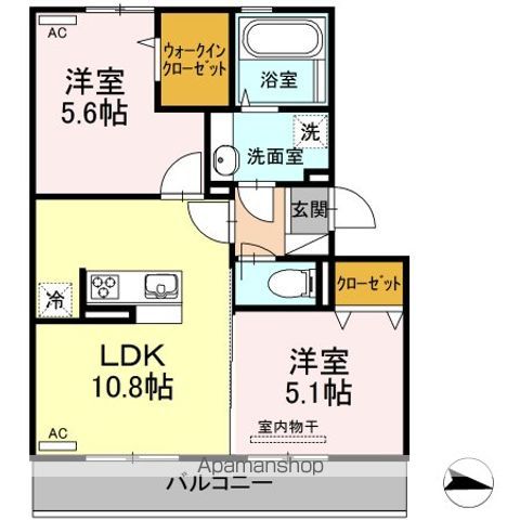 D・プレヴェイルIIの間取り写真