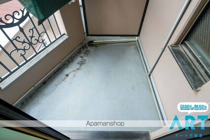 ボンジョワール五番館[1K/30m2]のバルコニー