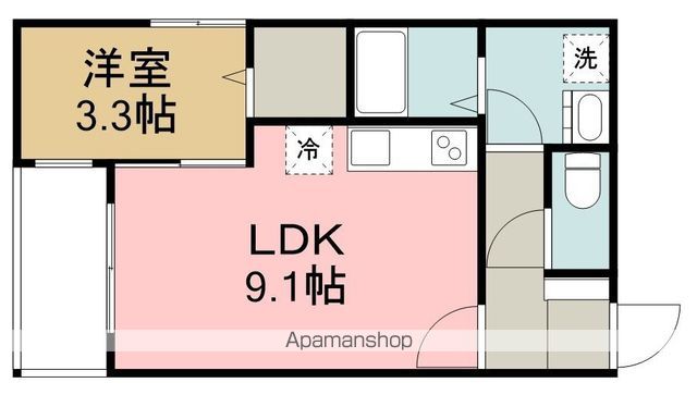 ヴェルジーク大正の間取り写真