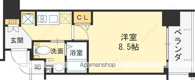 ファーストフィオーレ京橋イーストの間取り写真