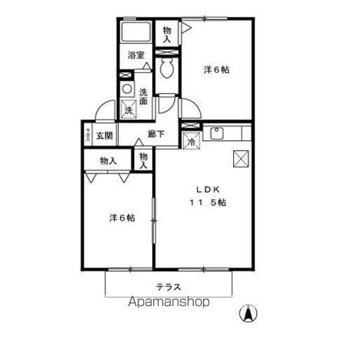 福岡市早良区田村７丁目 2階建 築23年のイメージ