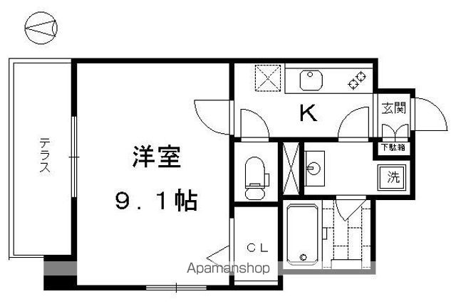 アルモニー花屋町の間取り写真