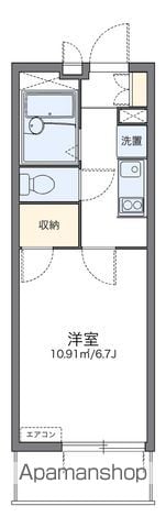 レオパレス代官町の間取り写真