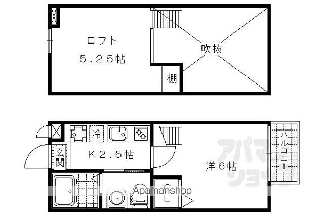 ロフティ北花山IIの間取り写真