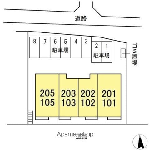 モアナ 202 ｜ 千葉県千葉市花見川区検見川町５丁目2358（賃貸アパート1LDK・2階・50.62㎡） その21