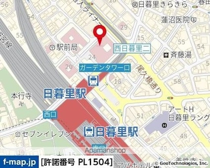 ステーションガーデンタワー[1K/34.42m2]の周辺2