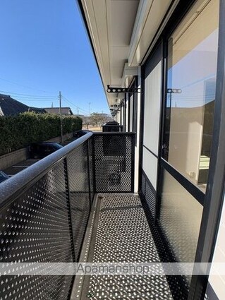 フォーブルⅢ[2DK/42.36m2]のバルコニー