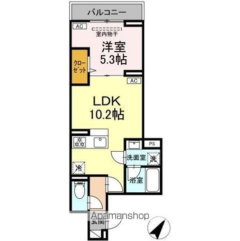 セレスティア下丸子の間取り写真