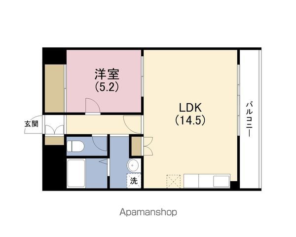 阪神ハイグレードマンション3番館の間取り写真