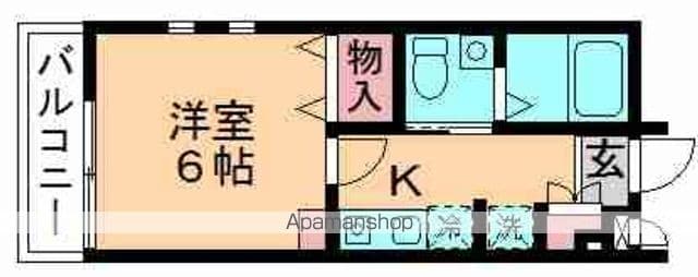 クラスタージュ西都賀の間取り写真