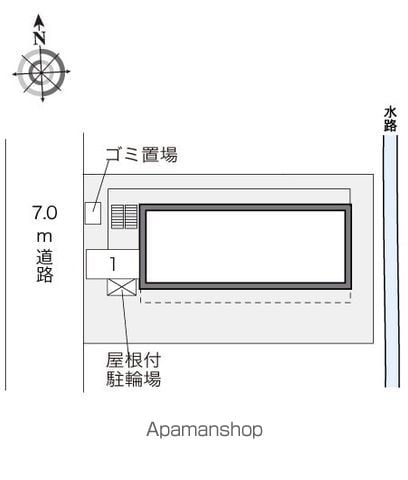 レオパレスグレンツェⅢ 305 ｜ 静岡県浜松市中央区海老塚２丁目25-43（賃貸マンション1K・3階・19.87㎡） その14