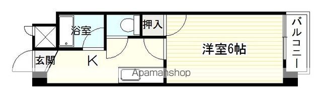 エクステンド武町の間取り写真