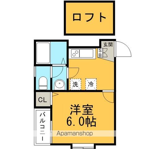 ロザリオカーサ4の間取り写真