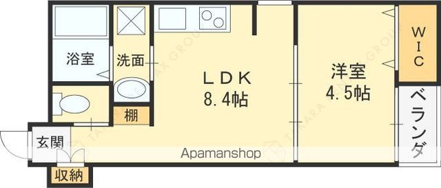 LEGGERO牧野の間取り写真