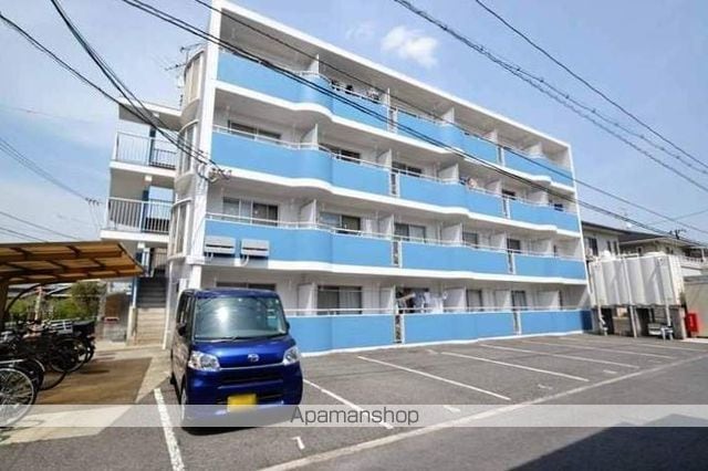 新保マンションの外観写真