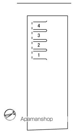 グリーンハウス[1LDK/41.3m2]の配置図