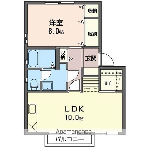 ハイツピースフル Aの間取り写真