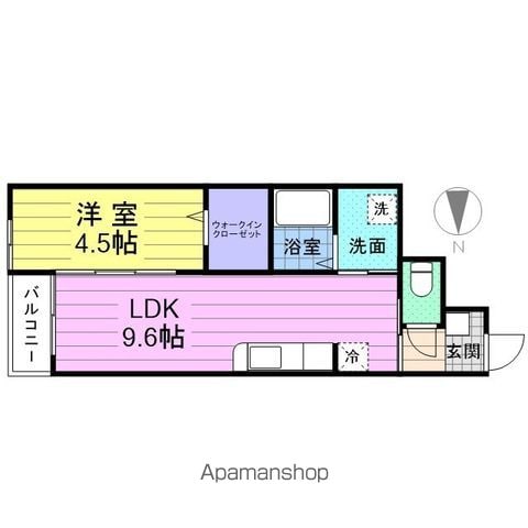 S.CRESTの間取り写真