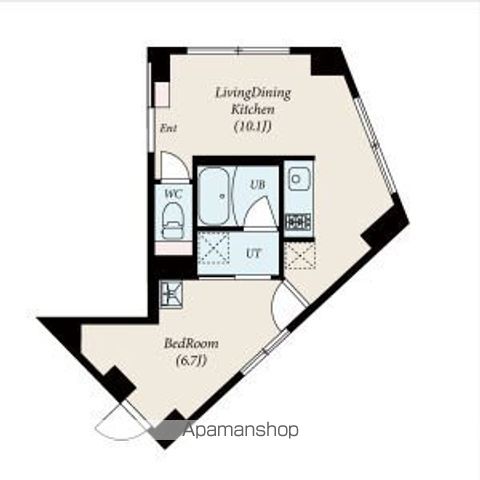 FABRIC東長崎RESIDENCEの間取り写真