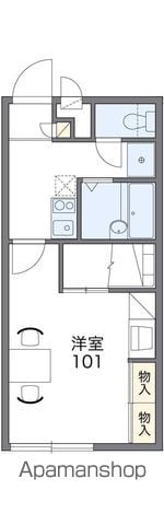 レオパレスフレグラント 304 ｜ 高知県南国市篠原932-1（賃貸マンション1K・3階・23.18㎡） その2