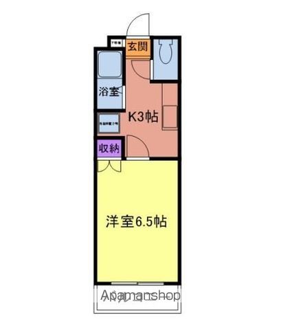 プレアール唐原の間取り