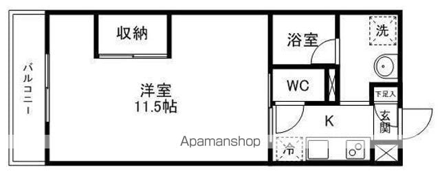 ロイヤルパーク大町の間取り写真