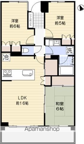 レクセルマンション常盤平さくら通りの間取り写真