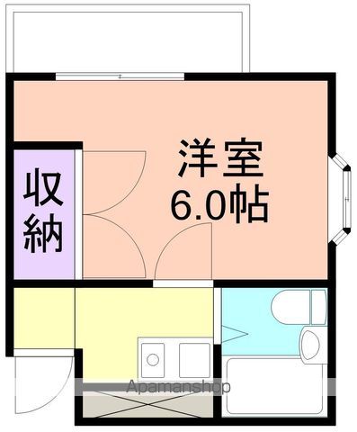 和歌山市黒田のマンションの間取り