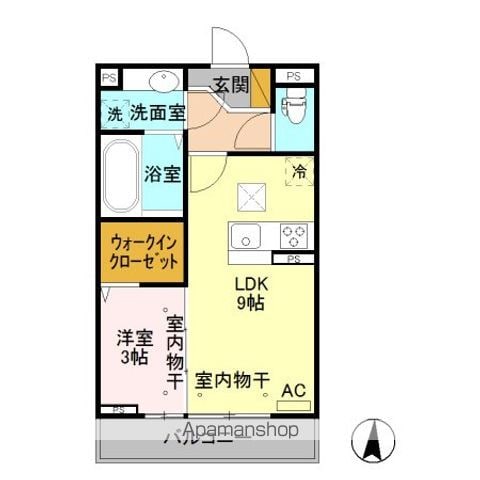アンジュール・オッツの間取り写真