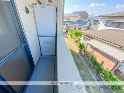 シルバーアース[1K/29.75m2]のバルコニー