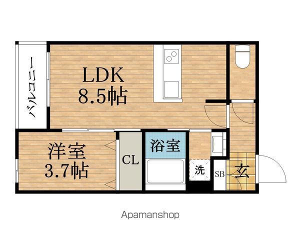 SIERRA深江南の間取り写真