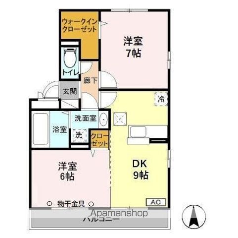 フェアリーテイルの間取り写真