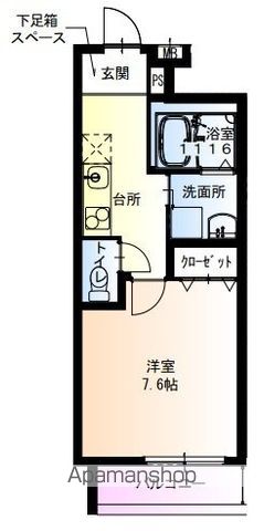 フジパレス俊徳道WESTの間取り写真