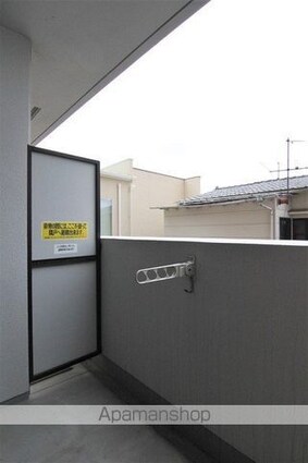 ドルーク道後南町[1K/31.46m2]のバルコニー