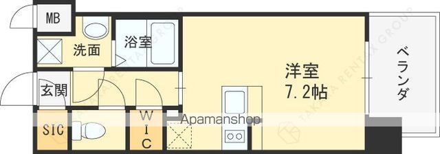 レジュールアッシュ桜宮リバーコートの間取り写真