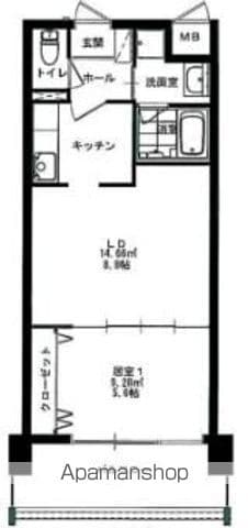 アルテマイスターアルメールの間取り写真