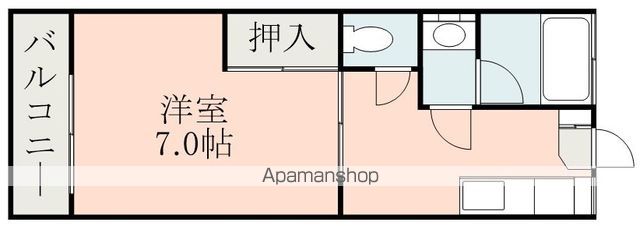 水前寺ハイツの間取り写真