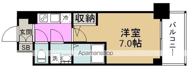 エスリード大阪クレストコートの間取り写真