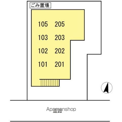 メイプルグレース 201 ｜ 東京都中野区本町３丁目23-20（賃貸アパート1R・2階・20.09㎡） その17