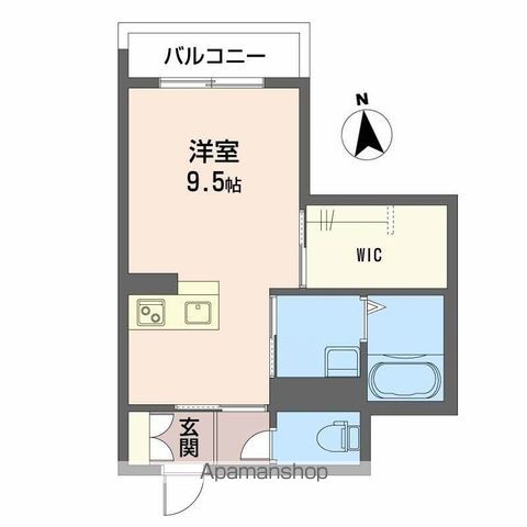 チェルシー 西津田 WESTの間取り写真