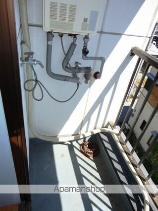 ハイツアラミス[1K/34.09m2]のバルコニー