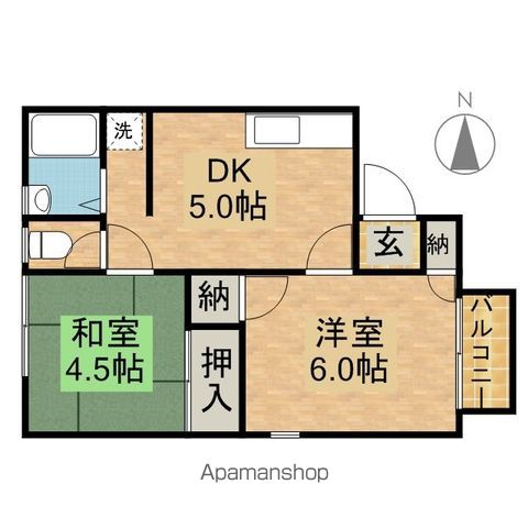PARK TERRACE TAJIMIの間取り写真