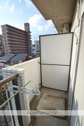 広島県広島市南区大州２丁目[1K/17m2]のバルコニー