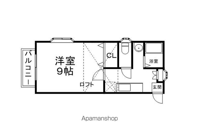 アヴァンセ富沢南壱番館の間取り写真