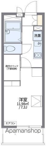 【レオパレスベガ甲府南の間取り】