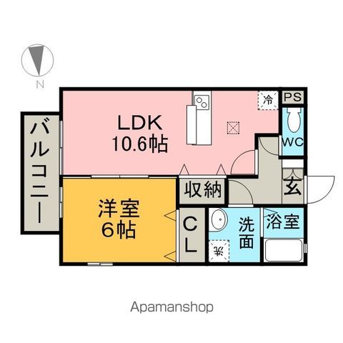 アンジュの間取り写真