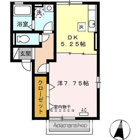 デルニエVの間取り写真