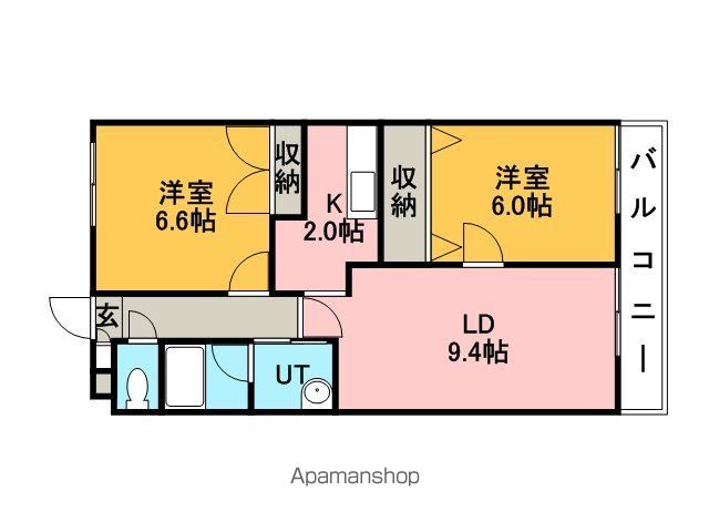 杉原マンションの間取り写真