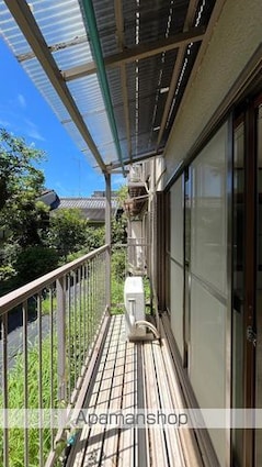 コーポあがわ[1K/24.3m2]のバルコニー